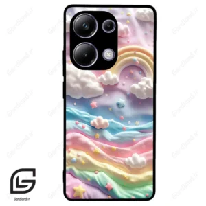 قاب گوشی شیائومی پوکو ام 6 پرو (Poco M6 Pro 4G ) طرح رنگارنگ کد 2656