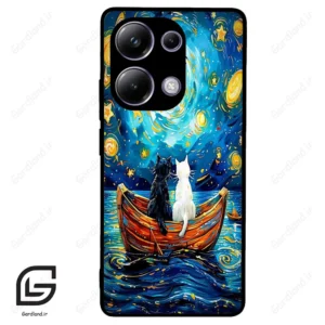 قاب گوشی شیائومی پوکو ام 6 پرو (Poco M6 Pro 4G ) طرح گربه کد 2727