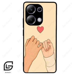 قاب گوشی شیائومی پوکو ام 6 پرو (Poco M6 Pro 4G ) طرح عشق کد 2738