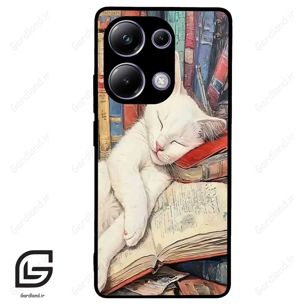 قاب گوشی شیائومی پوکو ام 6 پرو (Poco M6 Pro 4G ) طرح گربه کد 2758