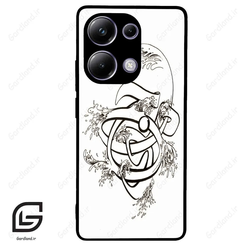 قاب گوشی شیائومی پوکو ام 6 پرو (Poco M6 Pro 4G ) طرح نوشته کد 2880