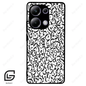 قاب گوشی شیائومی پوکو ام 6 پرو (Poco M6 Pro 4G ) طرح حروف کد 2882