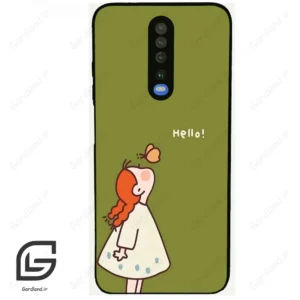 قاب گوشی شیائومی ردمی کی 30 (Redmi K30 ) طرح دخترانه کد 2044