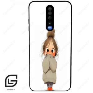 قاب گوشی شیائومی ردمی کی 30 (Redmi K30 ) طرح دخترانه کد 2054