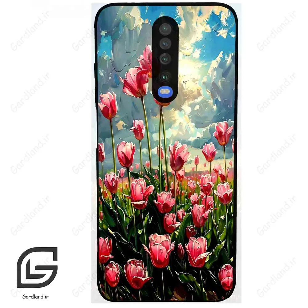 قاب گوشی شیائومی ردمی کی 30 (Redmi K30 ) طرح گل کد 2055
