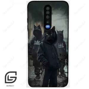قاب گوشی شیائومی ردمی کی 30 (Redmi K30 ) طرح گربه کد 2091