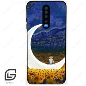 قاب گوشی شیائومی ردمی کی 30 (Redmi K30 ) طرح ماه کد 2125