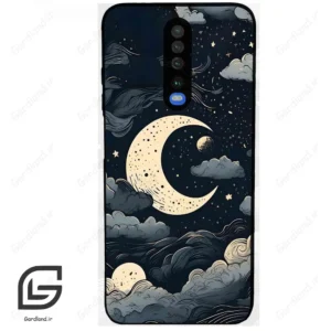 قاب گوشی شیائومی ردمی کی 30 (Redmi K30 ) طرح ماه کد 2173