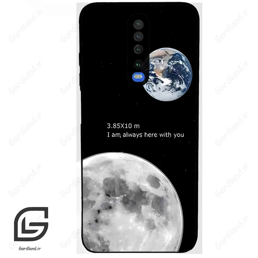 قاب گوشی شیائومی ردمی کی 30 (Redmi K30 ) طرح ماه کد 2190