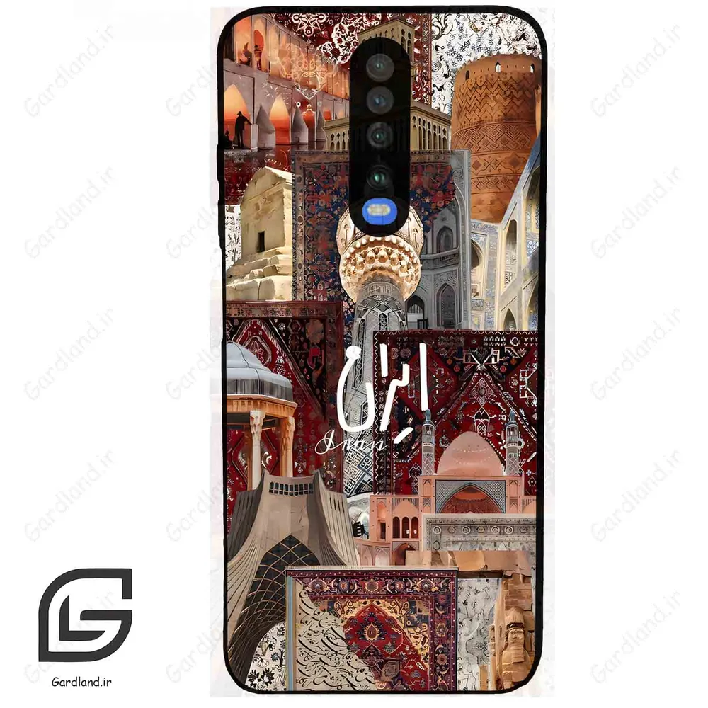 قاب گوشی شیائومی ردمی کی 30 (Redmi K30 ) طرح ایران کد 2286