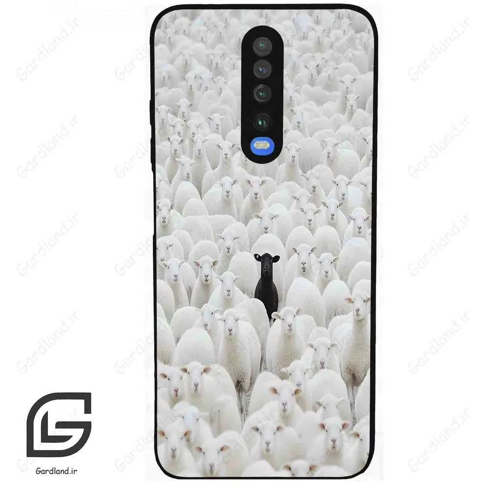 قاب گوشی شیائومی ردمی کی 30 (Redmi K30 ) طرح گوسفند کد 2296