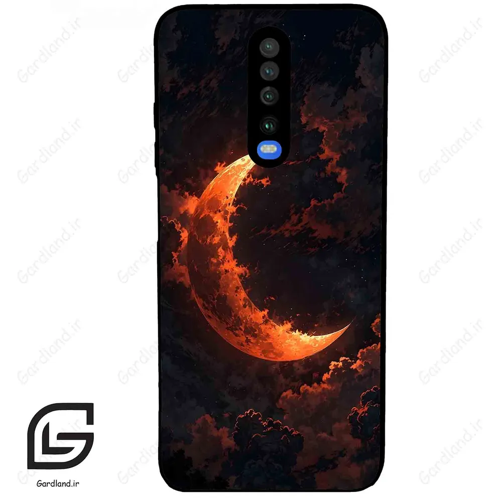 قاب گوشی شیائومی ردمی کی 30 (Redmi K30 ) طرح ماه کد 2357
