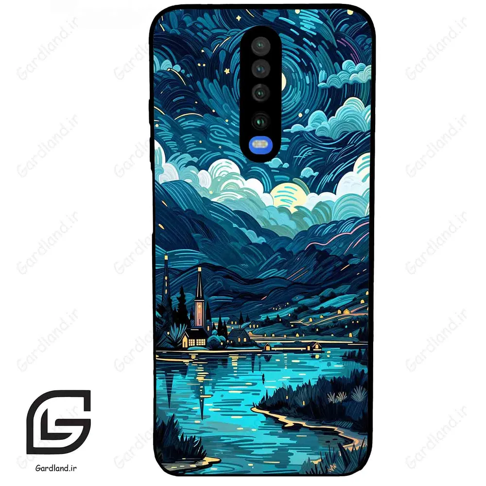 قاب گوشی شیائومی ردمی کی 30 (Redmi K30 ) طرح شب کد 2425