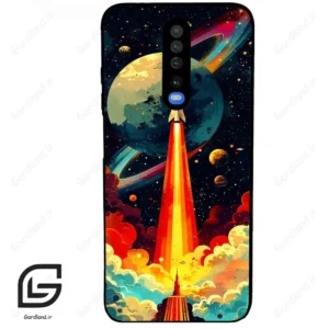 قاب گوشی شیائومی ردمی کی 30 (Redmi K30 ) طرح موشک کد 2463