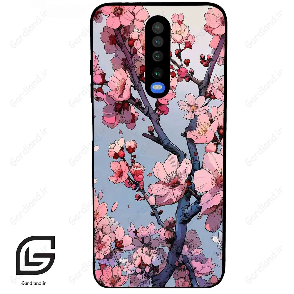 قاب گوشی شیائومی ردمی کی 30 (Redmi K30 ) طرح شکوفه کد 2481