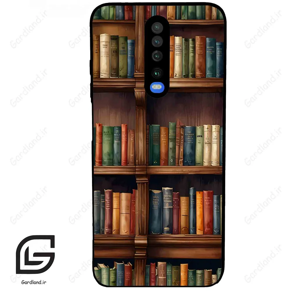 قاب گوشی شیائومی ردمی کی 30 (Redmi K30 ) طرح کتابخانه کد 2527