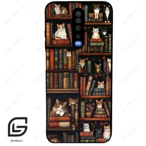 قاب گوشی شیائومی ردمی کی 30 (Redmi K30 ) طرح کتابخانه کد 2532