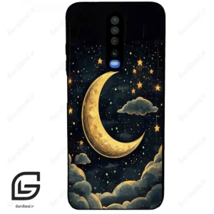 قاب گوشی شیائومی ردمی کی 30 (Redmi K30 ) طرح ماه کد 2547