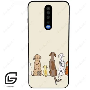 قاب گوشی شیائومی ردمی کی 30 (Redmi K30 ) طرح سگ کد 2630