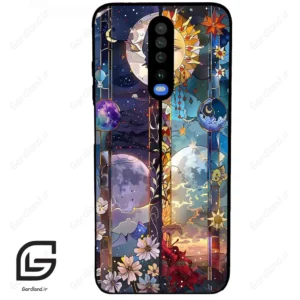 قاب گوشی شیائومی ردمی کی 30 (Redmi K30 ) طرح ماه کد 2695