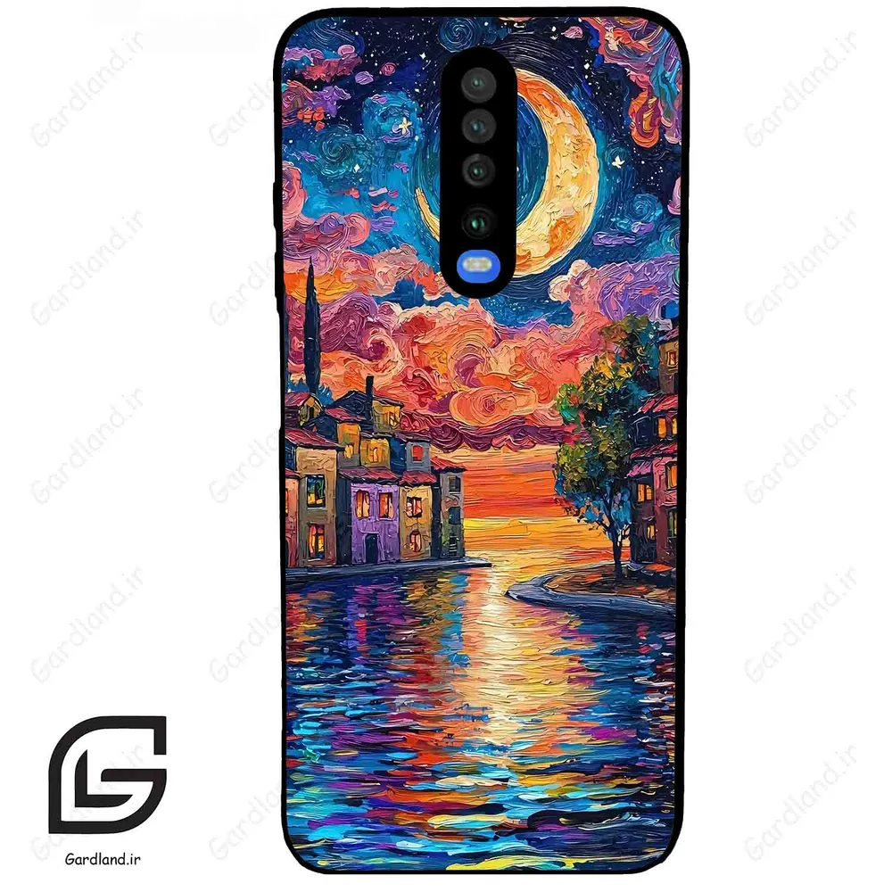 قاب گوشی شیائومی ردمی کی 30 (Redmi K30 ) طرح ماه کد 2699