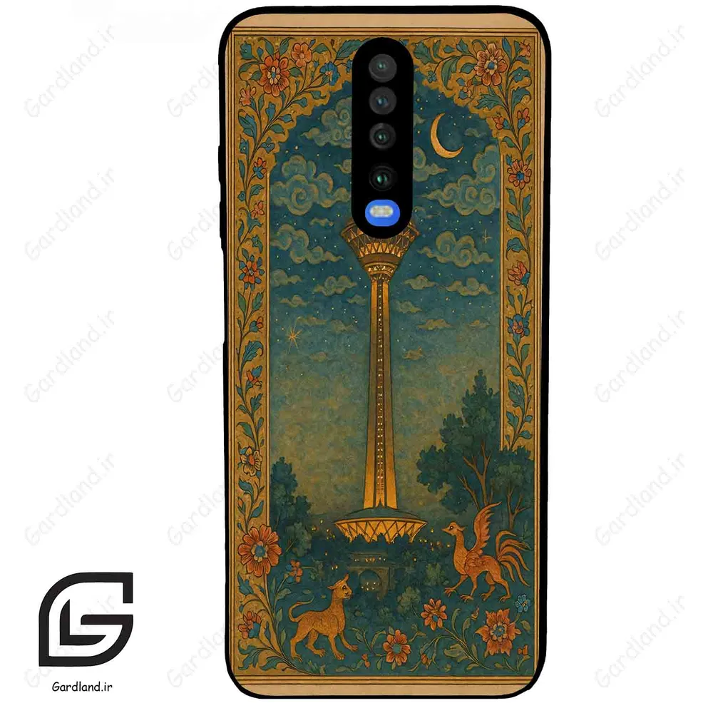 قاب گوشی شیائومی ردمی کی 30 (Redmi K30 ) طرح ایران کد 2723