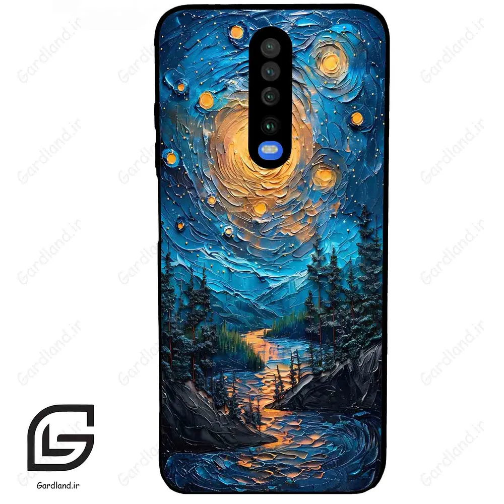قاب گوشی شیائومی ردمی کی 30 (Redmi K30 ) طرح ابرنگ کد 2792