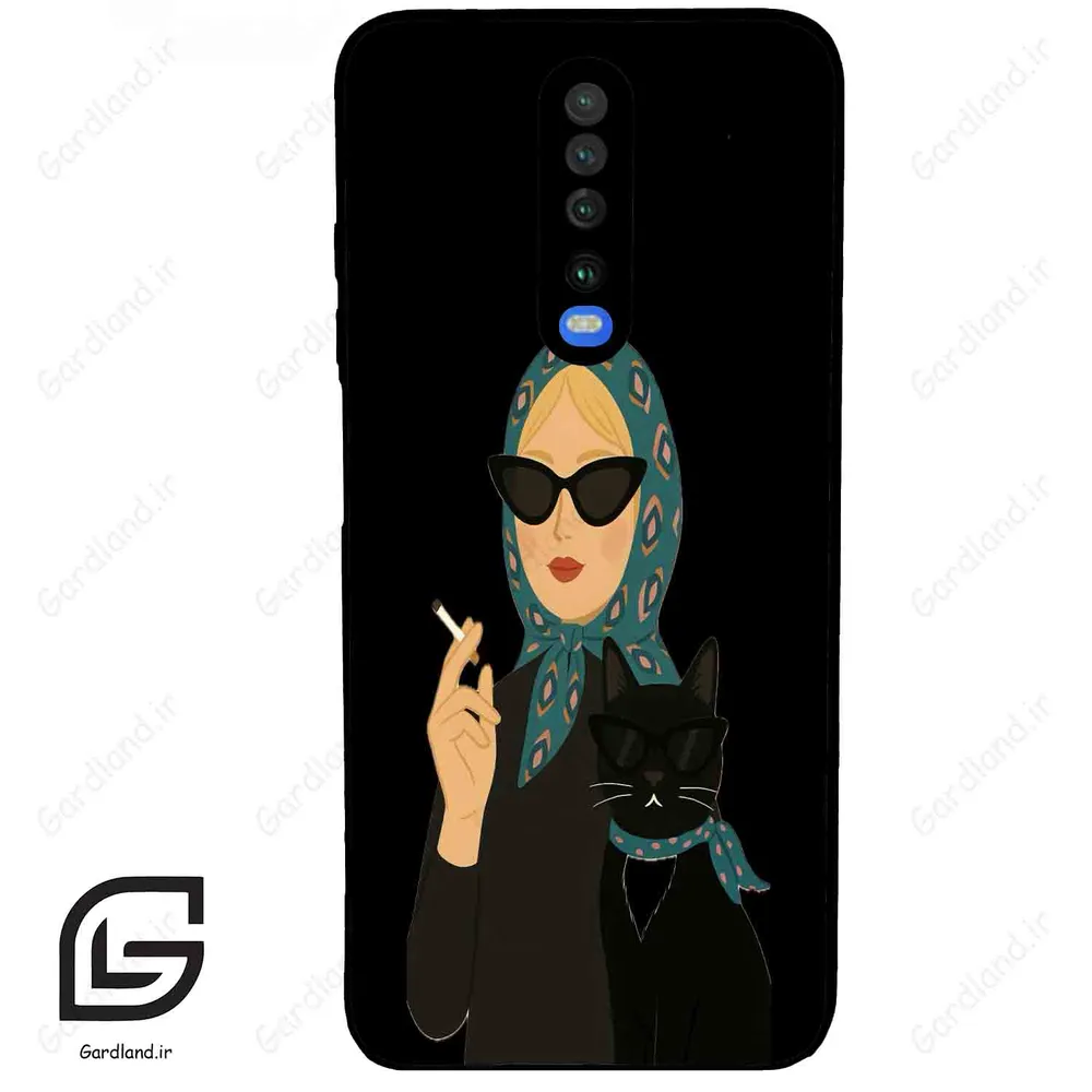 قاب گوشی شیائومی ردمی کی 30 (Redmi K30 ) طرح خانومی کد 2810