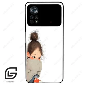 قاب گوشی شیائومی پوکو ایکس 4 پرو (Poco X4 Pro 5G ) طرح دخترانه کد 2024