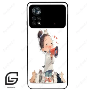 قاب گوشی شیائومی پوکو ایکس 4 پرو (Poco X4 Pro 5G ) طرح دخترانه کد 2027