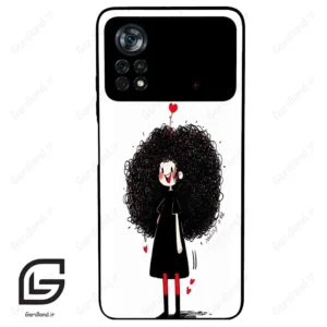 قاب گوشی شیائومی پوکو ایکس 4 پرو (Poco X4 Pro 5G ) طرح دخترانه کد 2031
