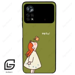 قاب گوشی شیائومی پوکو ایکس 4 پرو (Poco X4 Pro 5G ) طرح دخترانه کد 2044