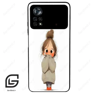 قاب گوشی شیائومی پوکو ایکس 4 پرو (Poco X4 Pro 5G ) طرح دخترانه کد 2054