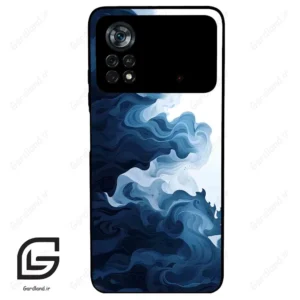 قاب گوشی شیائومی پوکو ایکس 4 پرو (Poco X4 Pro 5G ) طرح ابرنگی کد 2063
