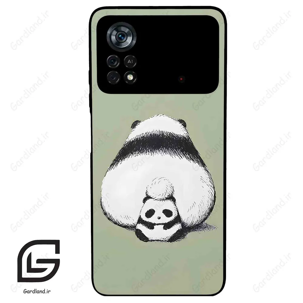 قاب گوشی شیائومی پوکو ایکس 4 پرو (Poco X4 Pro 5G ) طرح پاندا کد 2064