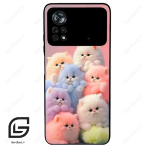 قاب گوشی شیائومی پوکو ایکس 4 پرو (Poco X4 Pro 5G ) طرح گربه کد 2073