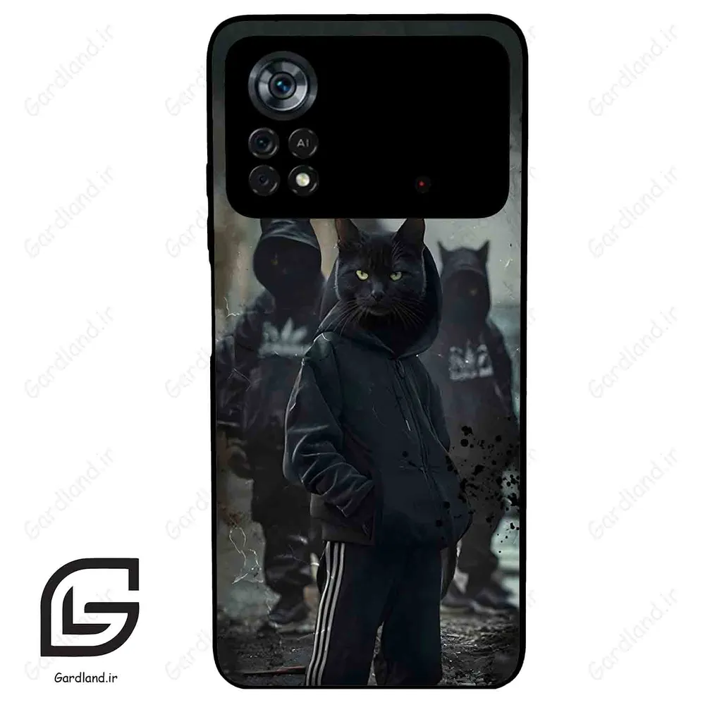 قاب گوشی شیائومی پوکو ایکس 4 پرو (Poco X4 Pro 5G ) طرح گربه کد 2091