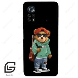 قاب گوشی شیائومی پوکو ایکس 4 پرو (Poco X4 Pro 5G ) طرح خرس کد 2092