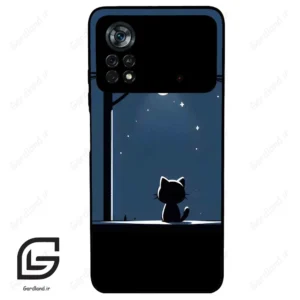 قاب گوشی شیائومی پوکو ایکس 4 پرو (Poco X4 Pro 5G ) طرح گربه کد 2098