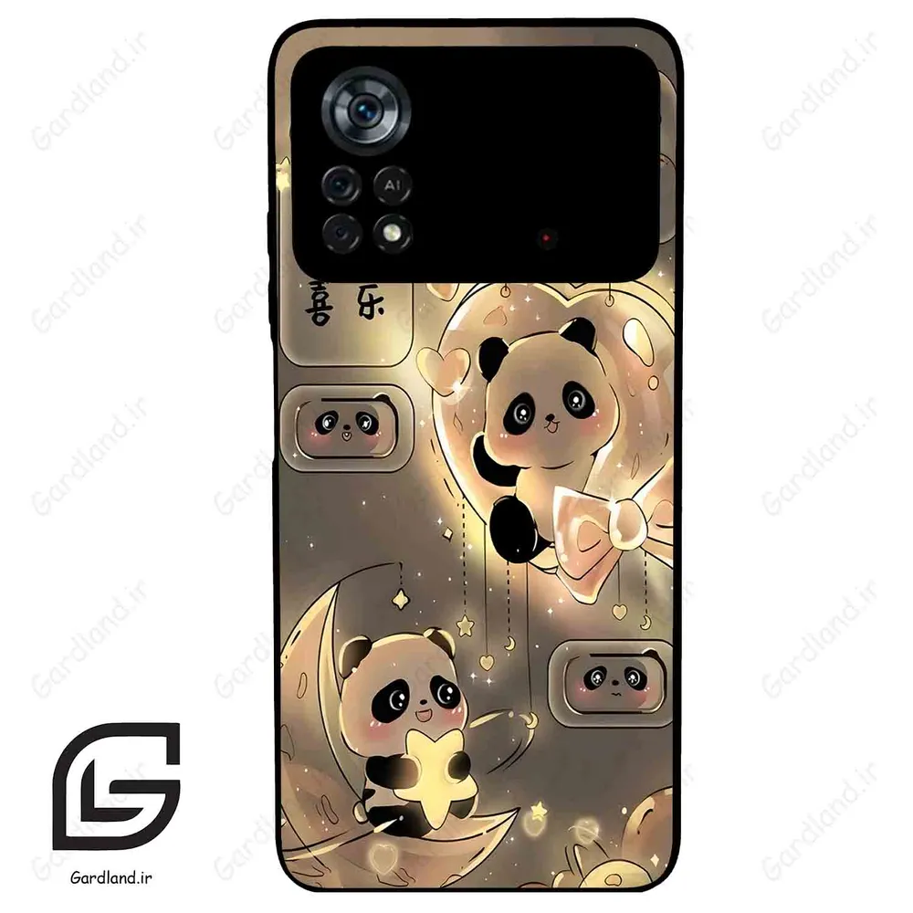 قاب گوشی شیائومی پوکو ایکس 4 پرو (Poco X4 Pro 5G ) طرح پاندا کد 2100
