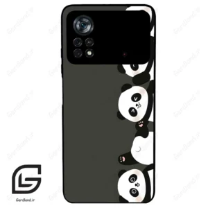 قاب گوشی شیائومی پوکو ایکس 4 پرو (Poco X4 Pro 5G ) طرح پاندا کد 2106