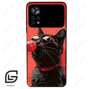 قاب گوشی شیائومی پوکو ایکس 4 پرو (Poco X4 Pro 5G ) طرح گربه کد 2131