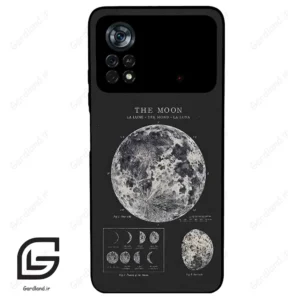 قاب گوشی شیائومی پوکو ایکس 4 پرو (Poco X4 Pro 5G ) طرح ماه کد 2175