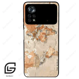 قاب گوشی شیائومی پوکو ایکس 4 پرو (Poco X4 Pro 5G ) طرح نقشه کد 2187