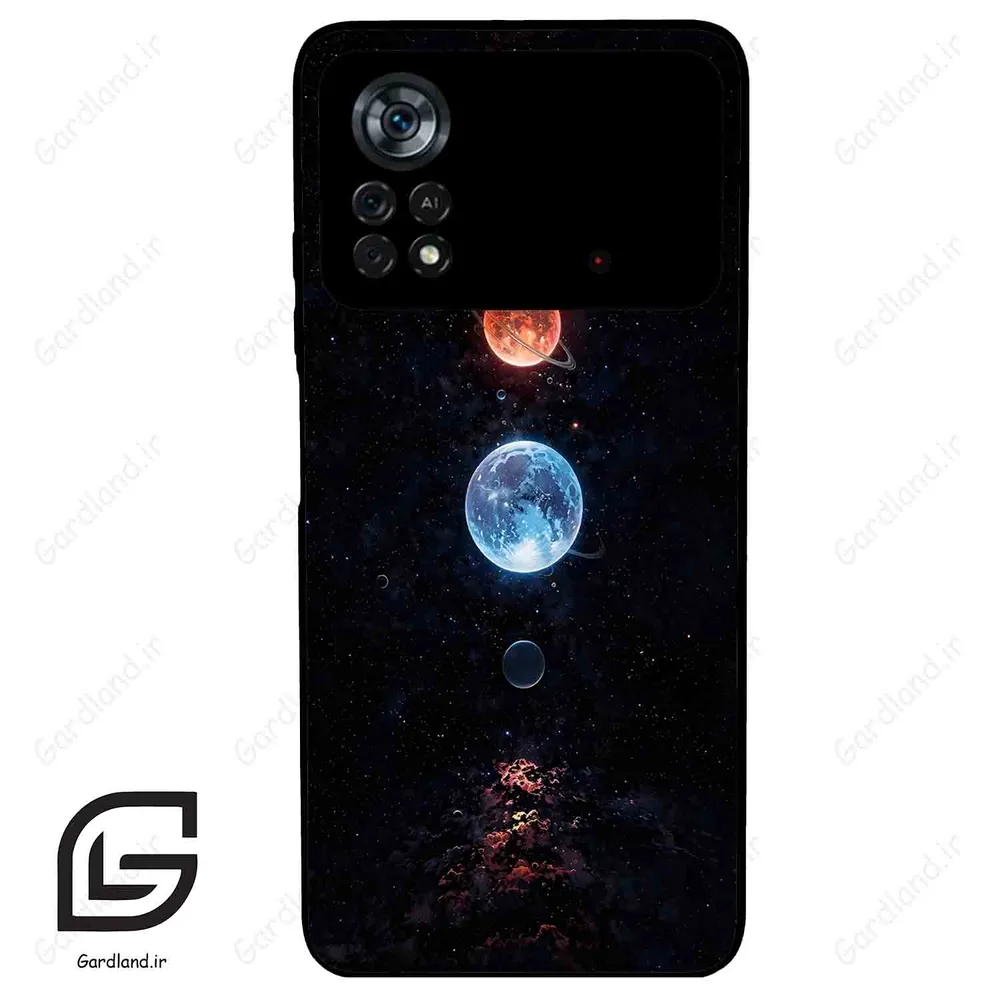 قاب گوشی شیائومی پوکو ایکس 4 پرو (Poco X4 Pro 5G ) طرح ماه کد 2198
