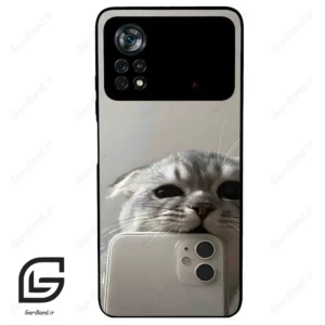 قاب گوشی شیائومی پوکو ایکس 4 پرو (Poco X4 Pro 5G ) طرح گربه کد 2246