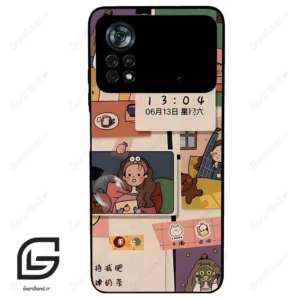 قاب گوشی شیائومی پوکو ایکس 4 پرو (Poco X4 Pro 5G ) طرح دخترانه کد 2254