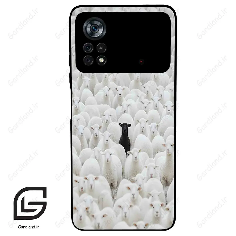 قاب گوشی شیائومی پوکو ایکس 4 پرو (Poco X4 Pro 5G ) طرح گوسفند کد 2296