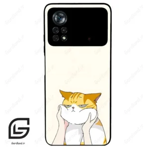 قاب گوشی شیائومی پوکو ایکس 4 پرو (Poco X4 Pro 5G ) طرح گربه کد 2298