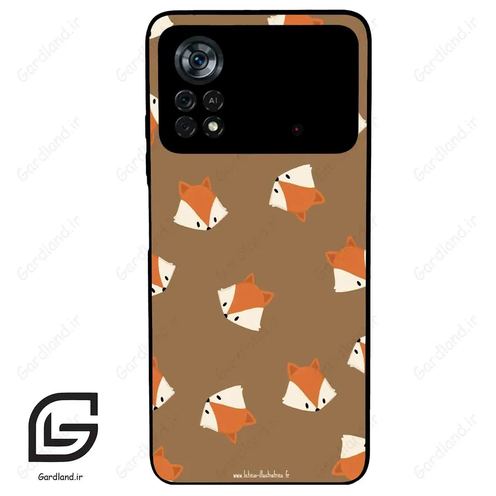 قاب گوشی شیائومی پوکو ایکس 4 پرو (Poco X4 Pro 5G ) طرح روباه کد 2306
